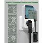 Lamptobe Prise Thermostat Hygrostat Numérique, Contrôleur de Température et d'humidité Prise avec Sonde, Alarme Régulateur Humid