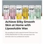 ICAN London Lot de 6 cartouches de cire à rouler - Cire naturelle - 100 ml