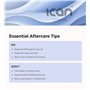 ICAN London Lot de 6 cartouches de cire à rouler - Cire naturelle - 100 ml