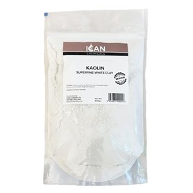 Ican London Kaolin Poudre d'argile blanche superfine 250 g pour fabrication de savon