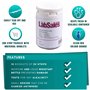 Labsales PH Litmus Testeur d'alcaline Rouge 200 bandelettes au format livret avec flacon refermable étanche pour tester les cond