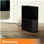 WD 6To My Book - Disque dur externe de bureau avec logiciels de gestion du disque et de sauvegarde et protection par mot de pass