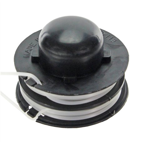 SPARES2GO Fil de débroussailleuse double alimentation et tête de bobine pour débroussailleuse B&Q FPGT250-6