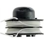 SPARES2GO Fil de débroussailleuse double alimentation et tête de bobine pour débroussailleuse B&Q FPGT250-6
