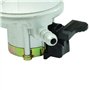 Dapetz ® Détendeur de gaz butane à clipser avec jauge 30 mbar compatible avec Calor Flogas 21 mm caravane camping-car pour boute