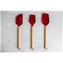 KitchenAid Pinceau à pâtisserie en bois de bouleau avec tête en silicone rouge (KQR733OHERE)