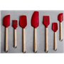 KitchenAid Pinceau à pâtisserie en bois de bouleau avec tête en silicone rouge (KQR733OHERE)