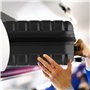 Flight Knight Ensemble De 2 Valises Rigides Legeres en ABS 4 Roues 45x36x20 cm + 56x45x25 cm EasyJet Taille Max pour Le Dessus E