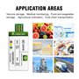Freshliance Lot de 10 enregistreurs USB de données de température 129600 points Couverture haute précision 90 jours