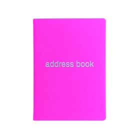 Letts of London Dazzle Carnet d'adresses A5 Rose