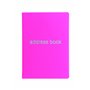 Letts of London Dazzle Carnet d'adresses A5 Rose