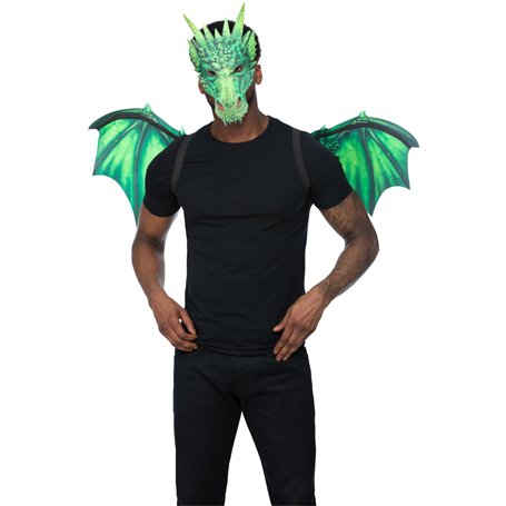 Smiffys Kit dragon vert