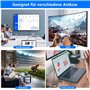 Adaptateur USB C vers HDMI, 4K Adaptateur USBC HDMI(Thunderbolt 3 Compatible) [4K@60Hz] avec Sortie Audio vidéo pour MacBook Pro
