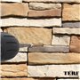 TERF Lot de 25 vis à béton à tête fraisée plate Torx 7,5 x 120 mm Utilisation sans bouchon pour brique creuse en pierre naturell