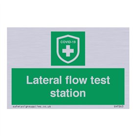 Station de test de débit latéral