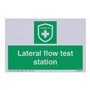 Station de test de débit latéral