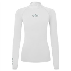Gill 2024 Womens ZenZero Rash Vest Long Sleeve - White - 5109W 16