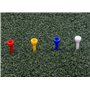 LONGRIDGE t Longs Tees de Golf en Plastique 50 mm Packs (20 PCS)