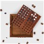Iron & Glory Code Breaker | Jeu de société Puzzle en Bois | Idées Cadeaux d'anniversaire pour Papa et Homme | Accessoires de déc