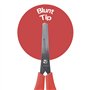 Westcott 112TidyC 00 Lot de 32 Bloc à ciseaux en bois 13 cm