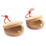 Tiger CAS14-NT Paire de Castagnettes en bois