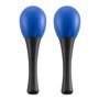 TIGER MAR28-BL Mini-œuf Maracas pour enfants - Instrument de percussion à secouer - Bleu - Une paire