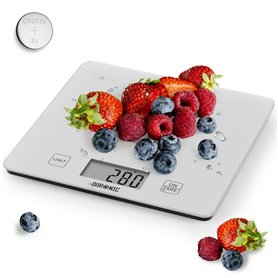 Duronic KS1080 Balance de Cuisine d'une capapcité de 10 kg | Précision à 1 g | Large affichage numérique | Fonction d'ajout de p