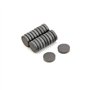 Magnet Expert 12 mm de diamètre x 3 mm d'épaisseur Y30 aimant en ferrite - 0.05 kg Pull (paquet de 20)