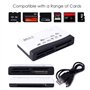 DIGIFLEX Lecteur de Carte mémoire SD MMC Mobile SDHC M2 TF XD CF