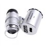 TRIXES Mini loupe de bijoutier éclairante x 60