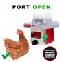 Kit de distributeur de nourriture pour volaille anti-rat PestOff – Grand distributeur de nourriture pour volaille anti-oiseaux e