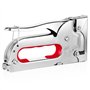 Accessotech Résistant Acier Inoxydable Métal Pistolet Agrafeur & 100 Agrafes Agrafeuse 6.35/7.95mm Artisanat Tapisserie Travail