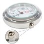TRIXES Montre à Gousset d'infirmière Quartz en Silicone avec Broche Violet