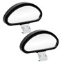 TRIXES 2 X Miroirs d'Angles Morts Grand Angle Réglables pour Voiture Camionnette Remorquage