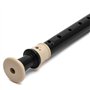 Tiger REC4-BK Flûte à bec - 3 pièces - Noir