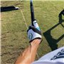 ME AND MY GOLF True Grip Gants d'entraînement - Maintien Parfait à Chaque Coup - Taille M/L - Blanc