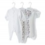 Hangerworld Lot de 12 Cintres en Bois Blanc pour Bébés - 25 cm