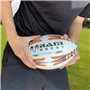 Ballon de rugby – RAM Rugby – Micro Softfeel Ballon de rugby – Taille 2,5 – Perfect Starter Boule – Convient pour enfants – Âge 