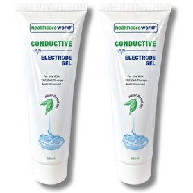 Gel TENS conducteur pour électrodes TENS EMS augmentant la durée de vie de l'électrode (2 tubes de 85 ml)