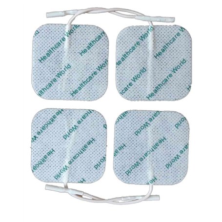 Électrodes Tens 5x5cm Électrodes auto-adhésives (4 pièces) Compatibles avec les machines Neurotrac