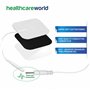 Électrodes Tens 5x5cm Électrodes auto-adhésives (4 pièces) Compatibles avec les machines Neurotrac, Tenscare, Auvon tens