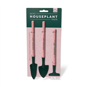Mini outils pour plantes d'intérieur – Ensemble d'outils de jardinage d'intérieur – Mini pelle – Mini truelle – Mini râteau – En