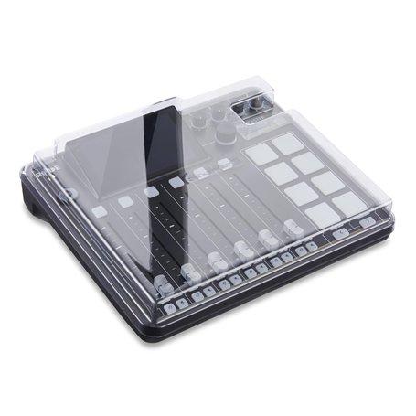 Decksaver Couverture Le (édition Light) pour Rode Rodecaster Pro 2 - Housse de Protection en Polycarbonate de Couleur Claire Fum