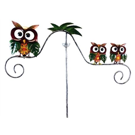 SK Style Éolienne de jardin en métal