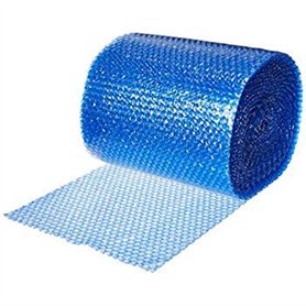 Emballage diamant 1 rouleau – antistatique bleu bulle Taille : 300 mm x 25 m. Idéal pour fournir une protection physique en tran