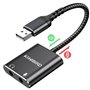 KiWiBiRD Adaptateur USB vers Audio Jack 3