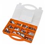 Brackit Assortiment de 240 Pieces Rondelles Plates en Acier Inoxydable - Tailles M4 M5 M6 M8 M10 M12