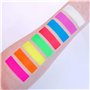 UV Glow Lot de 8 grand 50ml tubes de peinture fluorescente pour le visage et le corps 8 x 50 ml