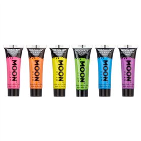 Moon Glow Néon UV intense Peinture pour le visage et le corps – rose