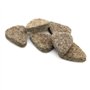 Felt Tones Mini FELM-MT-4 Boîte mixte de 4 médiators pour ukulélé, naturel, 4 mm x 26 mm x 22 mm